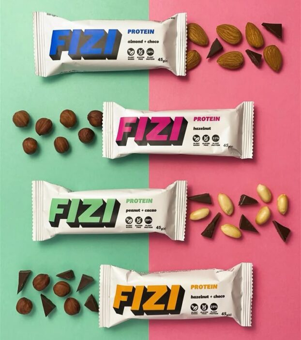 stop motion animation with protein bars